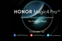 荣耀Magic4Pro将于2022年6月1日在马来西亚发售