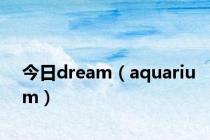 今日dream（aquarium）