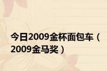 今日2009金杯面包车（2009金马奖）