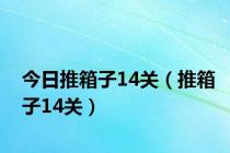 今日推箱子14关（推箱子14关）