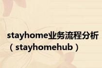 stayhome业务流程分析（stayhomehub）