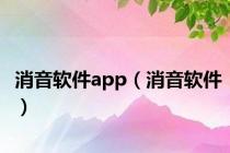 消音软件app（消音软件）