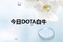 今日DOTA白牛