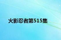 火影忍者第515集