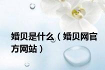 婚贝是什么（婚贝网官方网站）