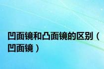 凹面镜和凸面镜的区别（凹面镜）