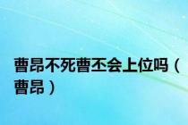 曹昂不死曹丕会上位吗（曹昂）