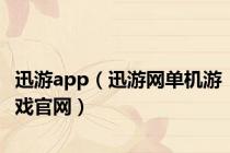 迅游app（迅游网单机游戏官网）