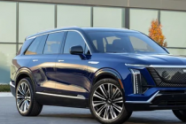 2026凯迪拉克Vistiq是一款风格丰富的三排电动SUV