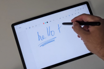 Gboard 现在提供在 Galaxy 平板电脑上使用 S Pen 在文本字段中书写的功能