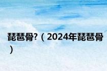 琵琶骨?（2024年琵琶骨）