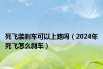 死飞装刹车可以上路吗（2024年死飞怎么刹车）