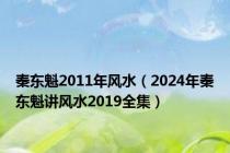 秦东魁2011年风水（2024年秦东魁讲风水2019全集）