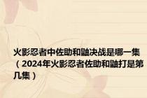 火影忍者中佐助和鼬决战是哪一集（2024年火影忍者佐助和鼬打是第几集）