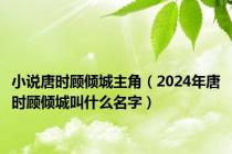 小说唐时顾倾城主角（2024年唐时顾倾城叫什么名字）