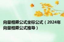 向量相乘公式坐标公式（2024年向量相乘公式推导）