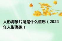 人形海象片尾是什么意思（2024年人形海象）