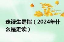 走读生是指（2024年什么是走读）