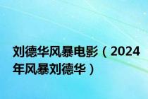 刘德华风暴电影（2024年风暴刘德华）