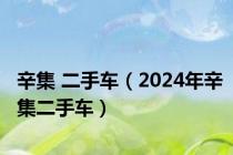 辛集 二手车（2024年辛集二手车）