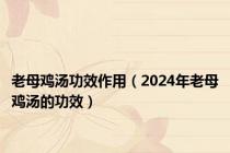 老母鸡汤功效作用（2024年老母鸡汤的功效）