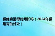 猫绝育活得时间长吗（2024年猫绝育的好处）