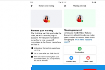 Facebook创建者现在可以完成教育培训以删除他们的警告