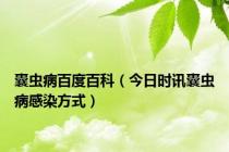 囊虫病百度百科（今日时讯囊虫病感染方式）