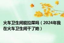 火车卫生间能拉屎吗（2024年我在火车卫生间干了她）