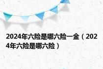 2024年六险是哪六险一金（2024年六险是哪六险）