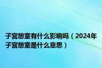 子宫憩室有什么影响吗（2024年子宫憩室是什么意思）