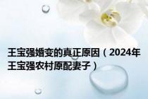 王宝强婚变的真正原因（2024年王宝强农村原配妻子）