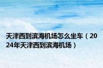 天津西到滨海机场怎么坐车（2024年天津西到滨海机场）