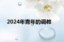 2024年青年的调教