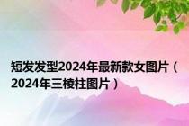 短发发型2024年最新款女图片（2024年三棱柱图片）