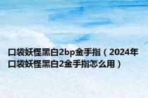 口袋妖怪黑白2bp金手指（2024年口袋妖怪黑白2金手指怎么用）