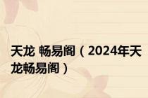 天龙 畅易阁（2024年天龙畅易阁）