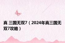 真 三国无双7（2024年真三国无双7攻略）