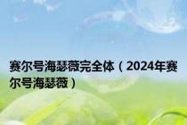 赛尔号海瑟薇完全体（2024年赛尔号海瑟薇）