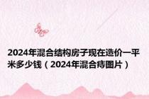 2024年混合结构房子现在造价一平米多少钱（2024年混合痔图片）