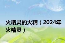 火精灵的火精（2024年火精灵）