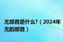 尤部首是什么?（2024年尤的部首）