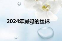 2024年舅妈的丝袜