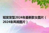 短发发型2024年最新款女图片（2024年凤姐图片）