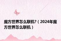 魔方世界怎么联机?（2024年魔方世界怎么联机）