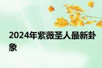 2024年紫薇圣人最新卦象