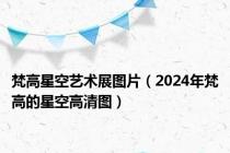 梵高星空艺术展图片（2024年梵高的星空高清图）