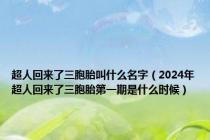 超人回来了三胞胎叫什么名字（2024年超人回来了三胞胎第一期是什么时候）