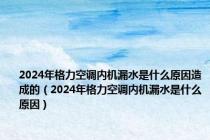 2024年格力空调内机漏水是什么原因造成的（2024年格力空调内机漏水是什么原因）