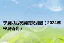 宁夏以后发展的规划图（2024年宁夏省会）